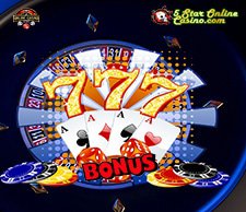 5staronlinecasino.com latest bonus(es)